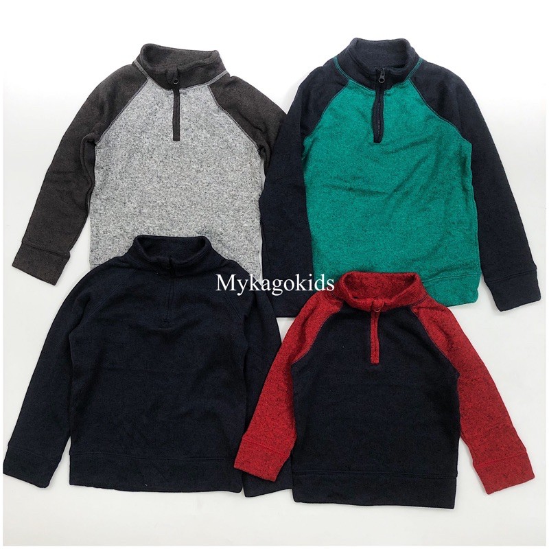 Áo len lót nỉ bé trai VNXK