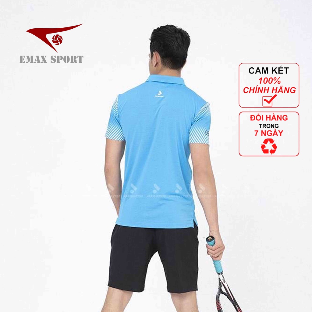 Áo Tennis Nam Donexpro Vải Thun Mắt Mèo Cao Cấp, Thấm Hút Mồ Hôi Tốt MC - 9022