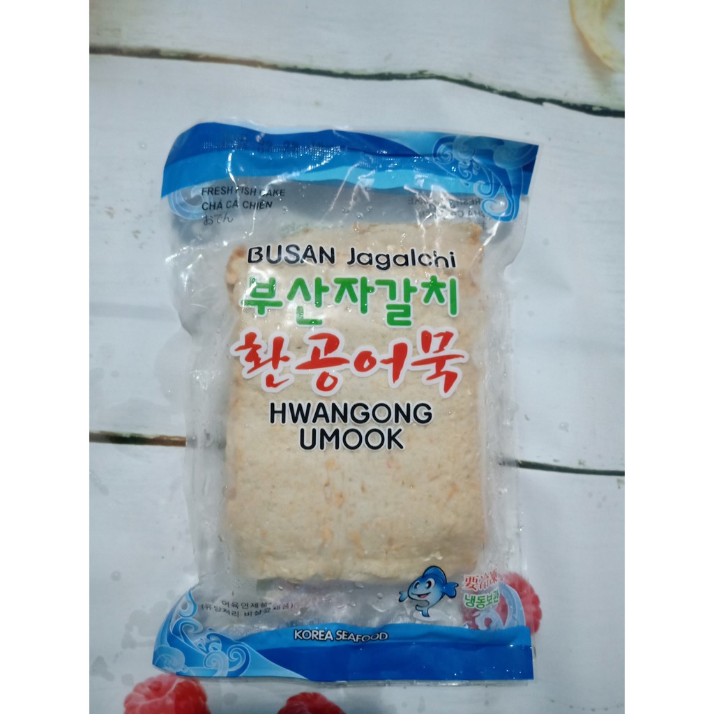 GÓI CHẢ CÁ HÀN QUỐC GÓI 450G