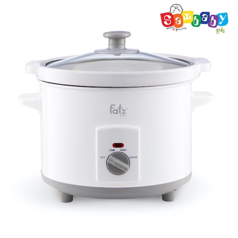 Nồi Nấu Chậm Fatz Baby Slow 1 1.5L - FB9015MH / Slow 2 2.0L - FB9020MH / Slow 3 2,5L - FB9025MH