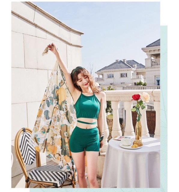 Set bikini 3 chi tiết siêu hack dáng, siêu hot hè 2020
