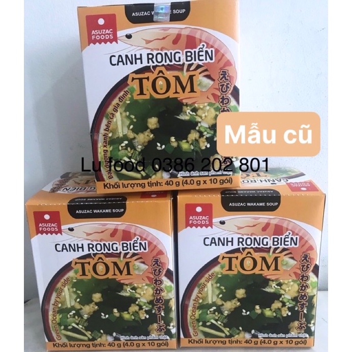 CANH RONG BIỂN TÔM ASUZAC