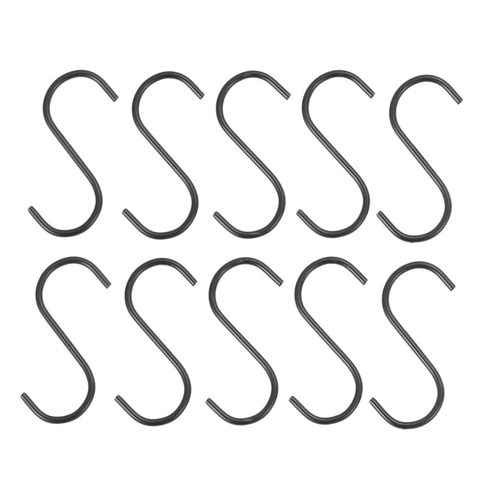 Set 5 / 10 Giá Đỡ Inox Treo Đồ Hình Chữ S Tiện Dụng Cho Phòng Tắm