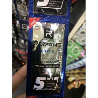 Dây dầu gội romano vip xanh dương 5 in 1