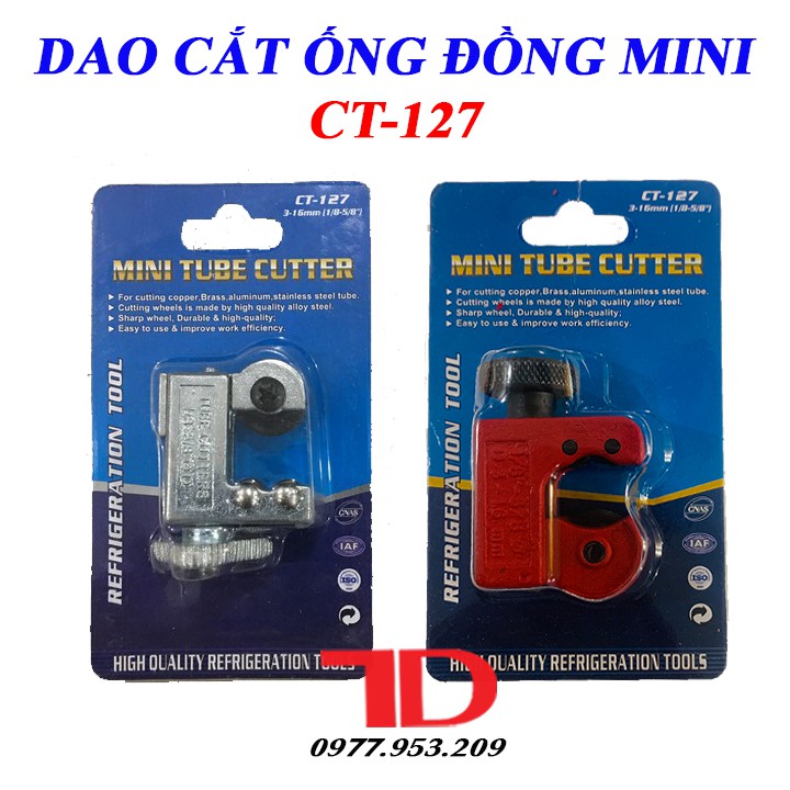 DAO CẮT ỐNG ĐỒNG MINI CT127