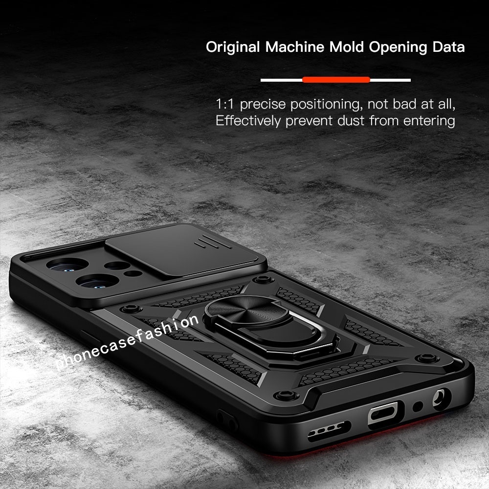 Ốp Điện Thoại Dạng Giáp Chống Sốc Có Vòng Đỡ Nam Châm Cho OPPO Reno 8 8Z 7 7Z Reno8 5G 4G