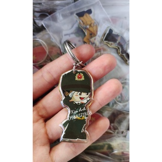 Móc khóa hình meka Bộ đội