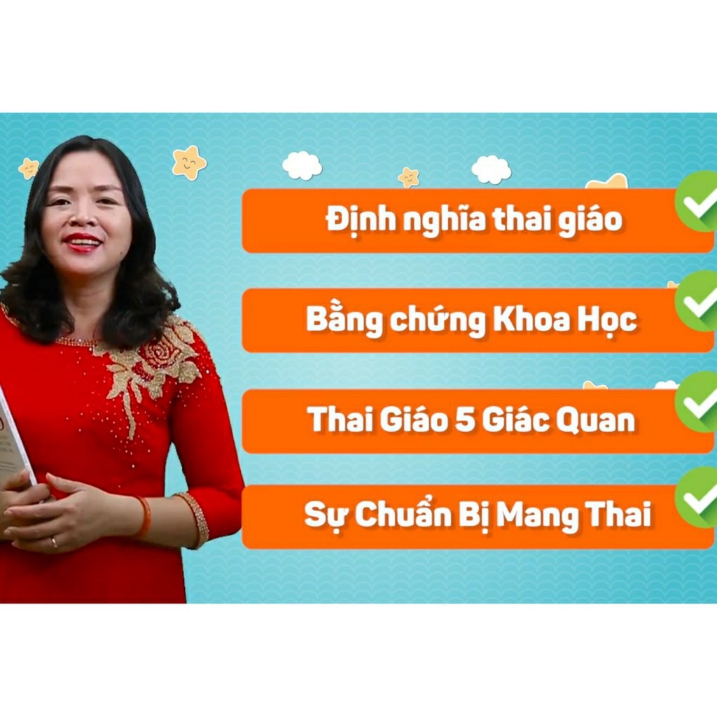 Toàn quốc- [E-voucher] FULL khóa học MẸ BẦU THAI GIÁO- Phát triển trí tuệ &amp; cảm xúc cho con trong bụng mẹ