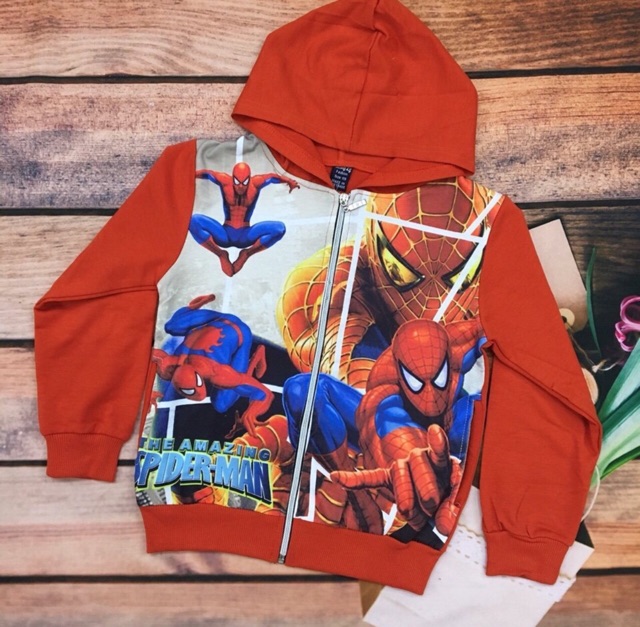 Áo da cá siêu nhân cho bé trai