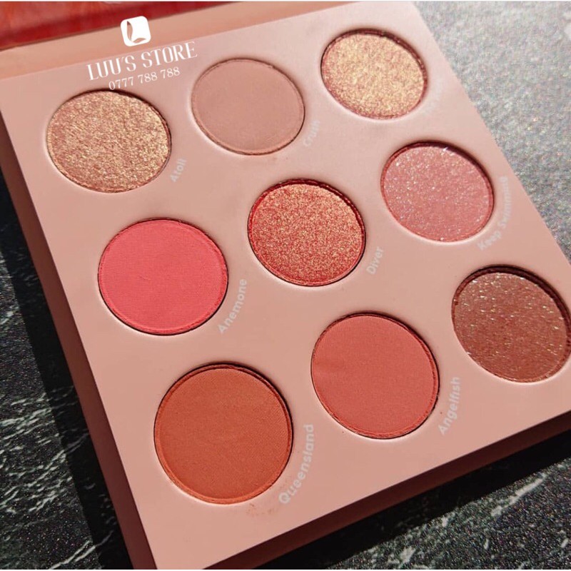 Bảng Phấn Mắt Colourpop Coast To Coral