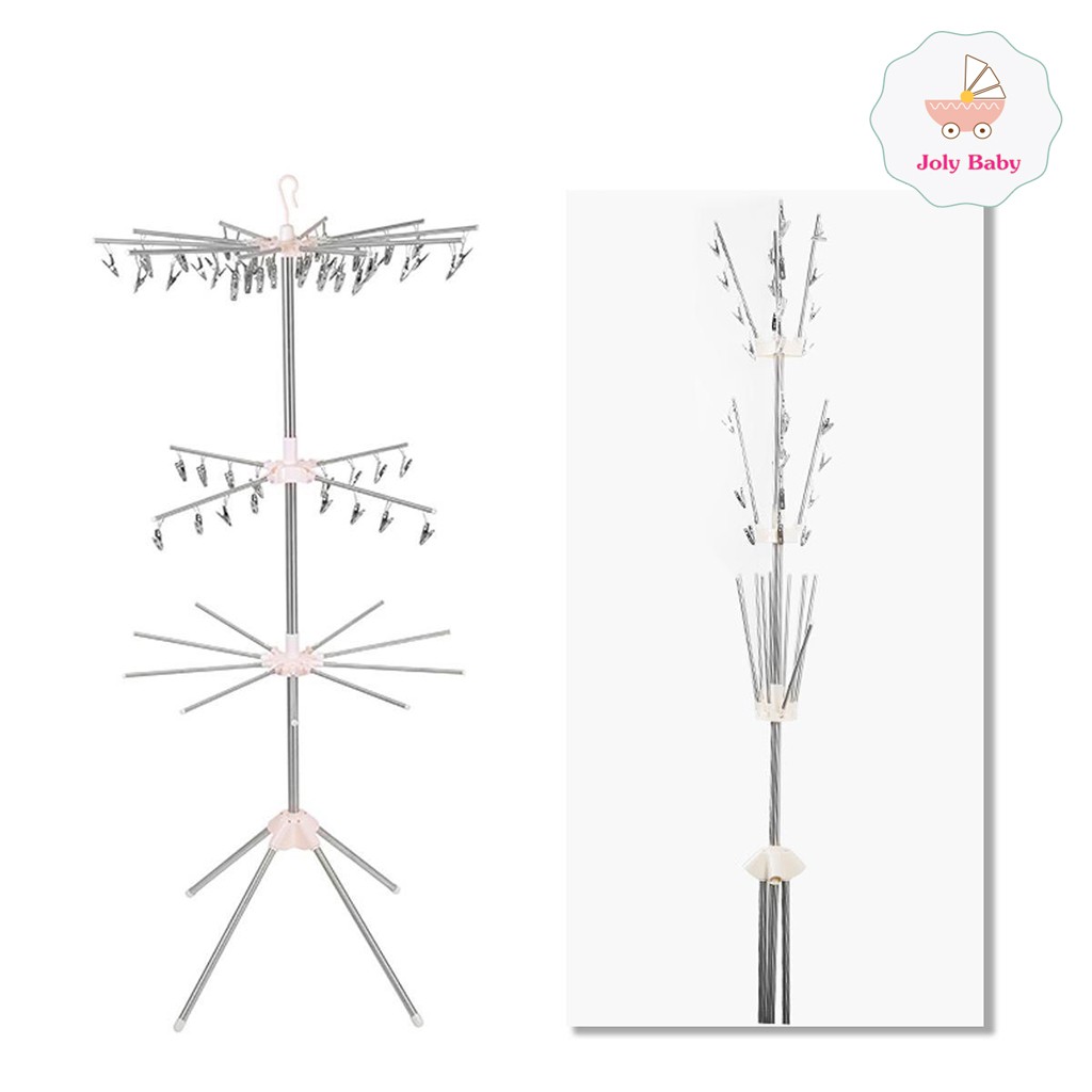 Cây phơi inox đa năng phơi đồ cho bé