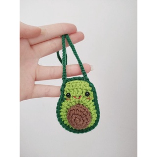 Túi tỏi hình quả bơ bằng len 🥑