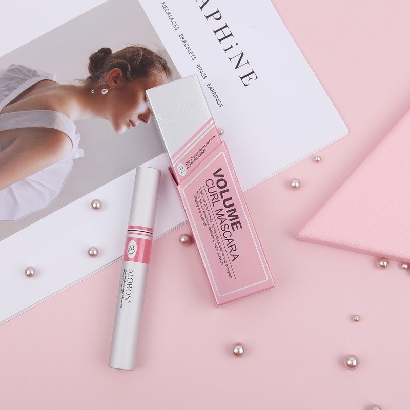 1 Mascara 3D Màu Đen Chống Nước Chống Mồ Hôi Lâu Phai Cho Hàng Mi Cong Dày Tự Nhiên