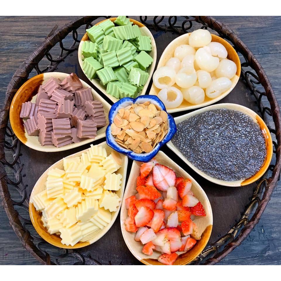 Set chè khúc bạch (set 20 chén) - BẾP CHÈ THÁI - Tặng kèm công thức | BigBuy360 - bigbuy360.vn