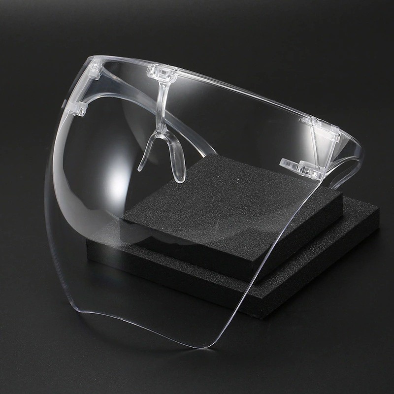 Mắt kính bảo hộ, FACE SHIELD chống giọt bắn, chống bụi che hết khuôn mặt bảo vệ mắt toàn diện tròng trong suốt | BigBuy360 - bigbuy360.vn