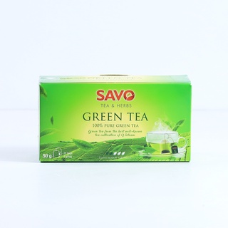 Trà Xanh Túi Lọc SAVO (Hộp 20 gói)