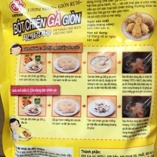BỘT CHÊN GÀ GIÒN 500G  otoki (Ottogi cũ)
