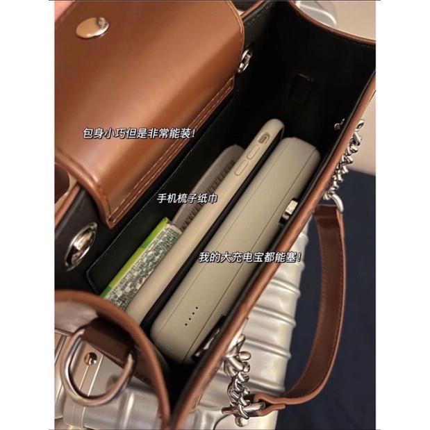 TÚI CHÉO ĐEO DÂY KIỂU XÁCH TAY NÂU TÂY💕