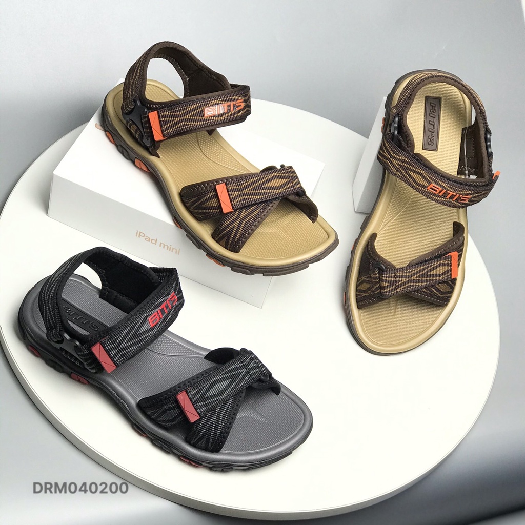 Sandal nam BlTIS ❤️FREESHIP❤️ Dép quai hậu học sinh đế cao su DRM038500