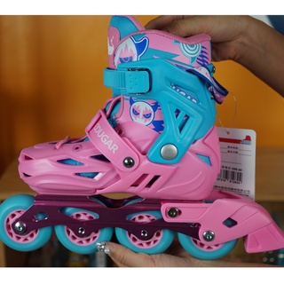 Giày Patin Trẻ Em Cougar Pro Chính Hãng Có Khóa Bánh An Toàn Cho Bé, Có Nút Chỉnh Size Tiện Lợi