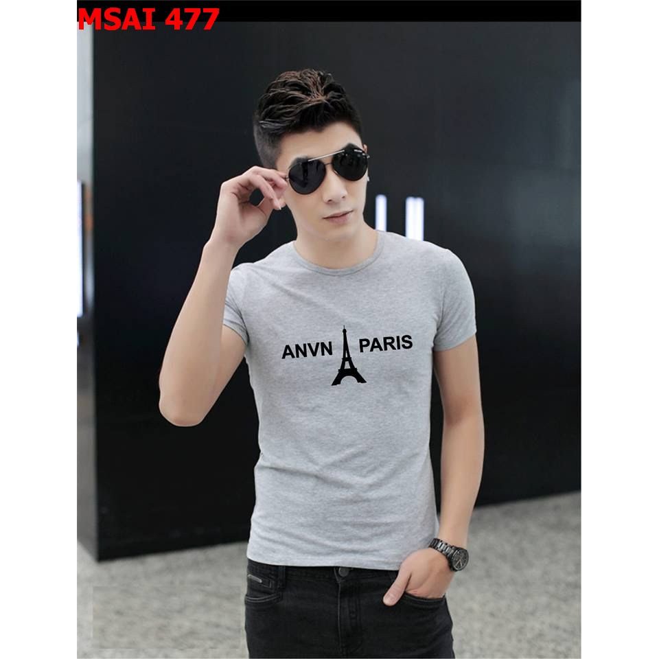 Áo thun nam anvn paris 477