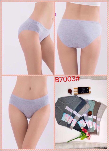 (7003) combo 10 quần chíp cotton siêu thoáng mát nhẹ bay luôn