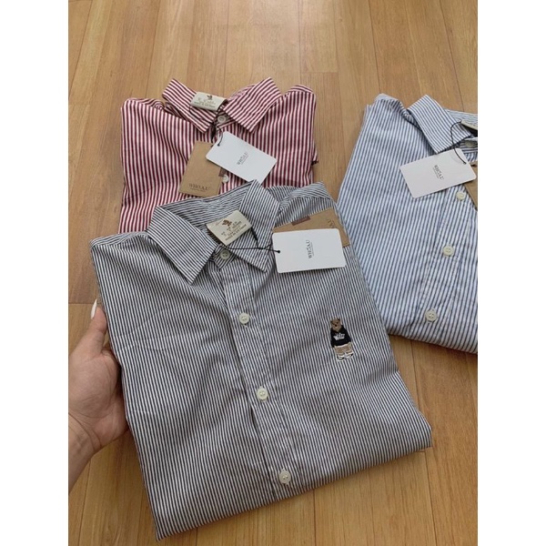 ÁO SƠ MI SỌC WHO VNXK