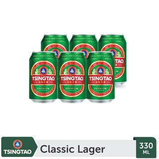 Bia Tsingtao Classic Lager - Lốc 6 lon 330ml