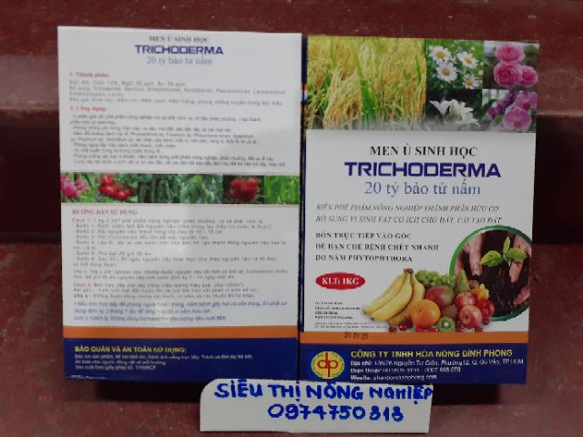 CHẾ PHẨM SINH HỌC TRICHODERMA 1KG