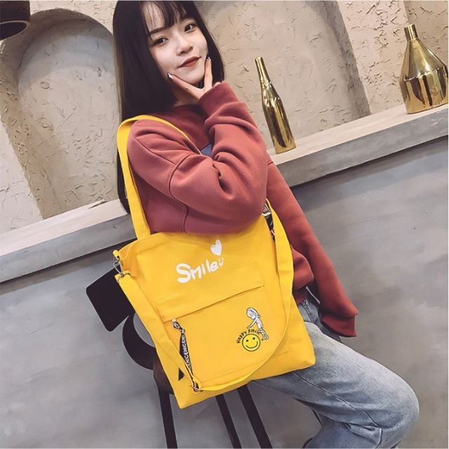 Túi tote - SMILE MẶT CƯỜI