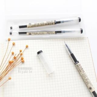 Bút Bi Mực Đen / Đỏ Ngòi 0.35mm
