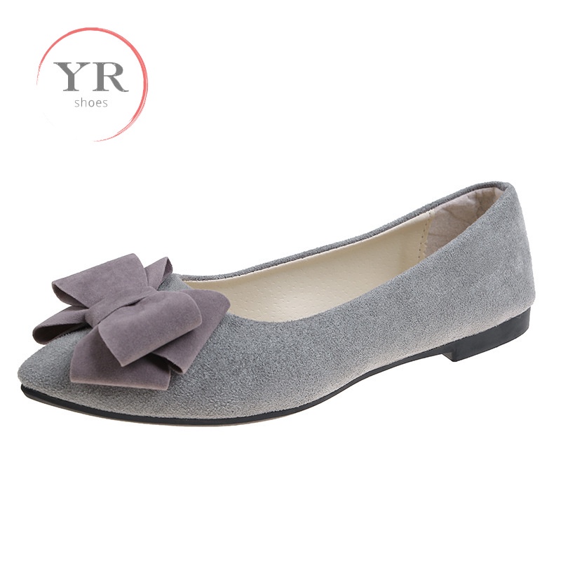 Giày Slip-On Nữ Đế Bệt Plus Size 35-43