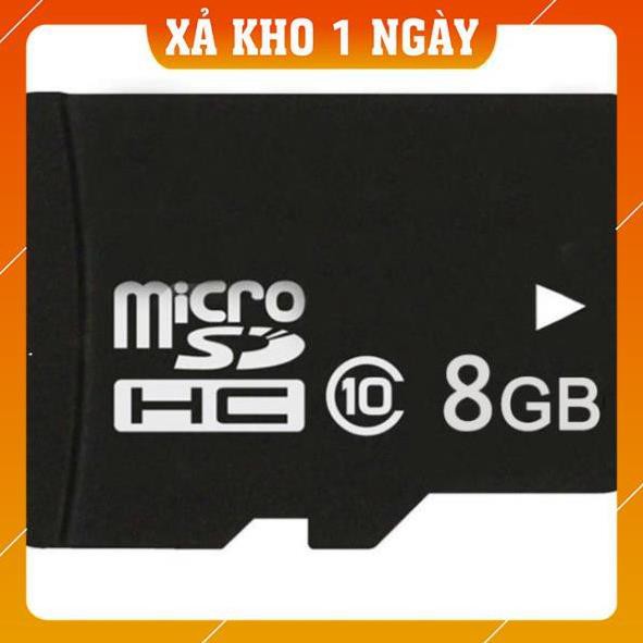 [GIÁ SỐC] Thẻ nhớ MicroSD Class 10 Tốc độ cao (Đen) 2GB/4GB/8GB/16GB/32GB/64GB