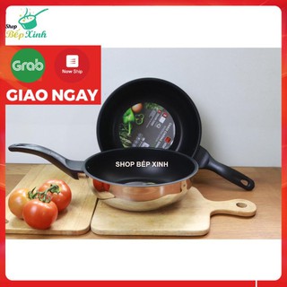 [ Mẫu mới nhất ] Chảo Chống Dính Bếp Từ Sâu Lòng Fivestar 3 Đáy Cao Cấp