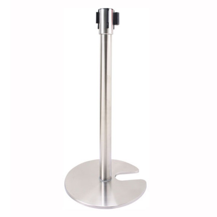 Côt chắn Inox đế chữ U, Cột chắn hành lang, Trụ chắn phân luồng lối đi