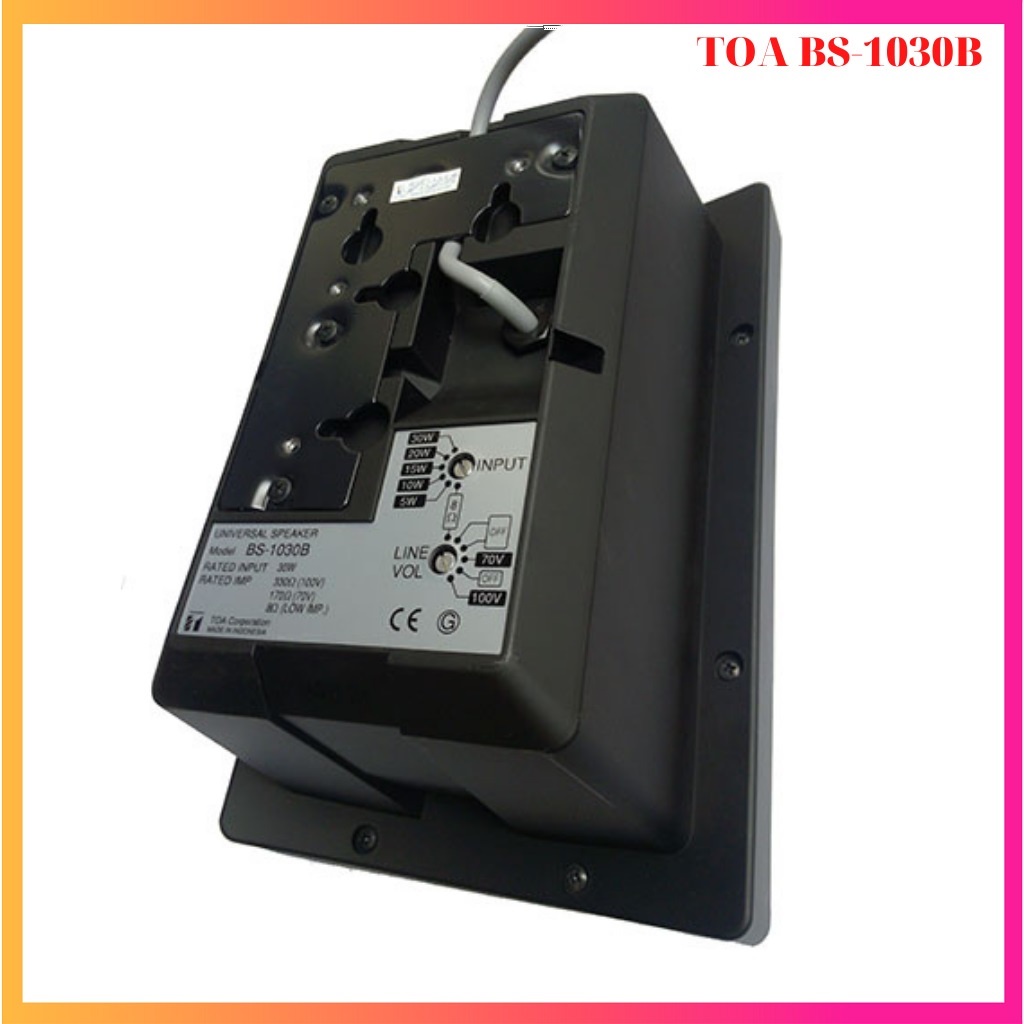 Loa hộp 30W TOA BS-1030B