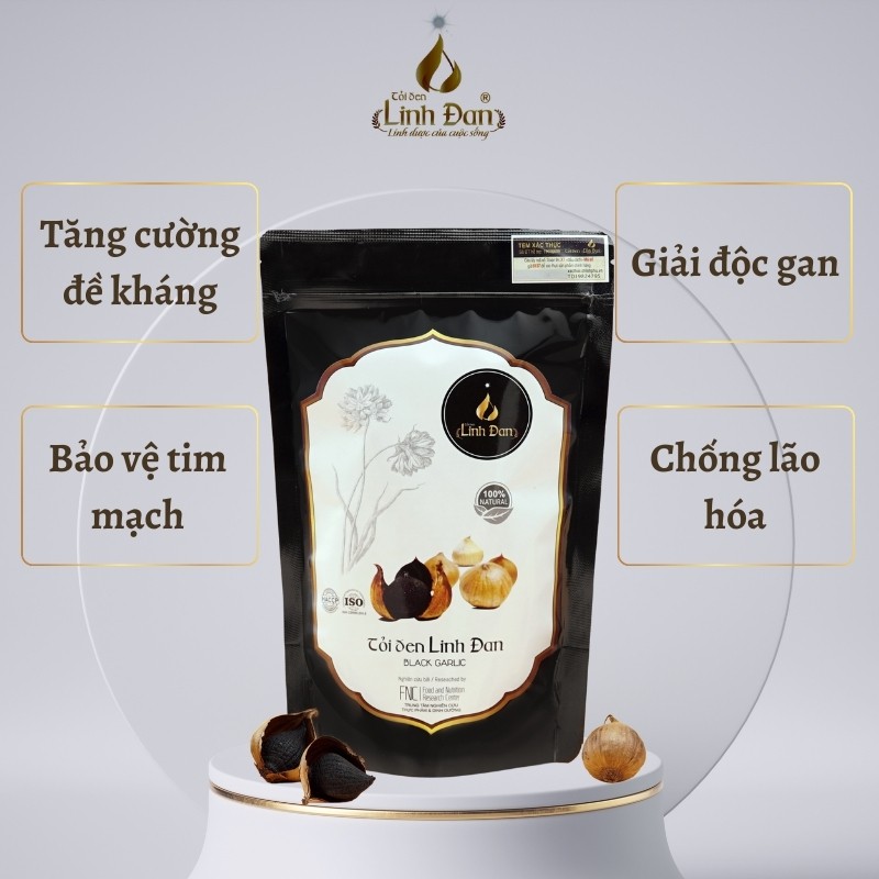 TỎI ĐEN CÔ ĐƠN ❤️ GÓI 500G LÊN MEN 60 NGÀY TĂNG ĐỀ KHÁNG DẺO NGỌT THƠM ❤️