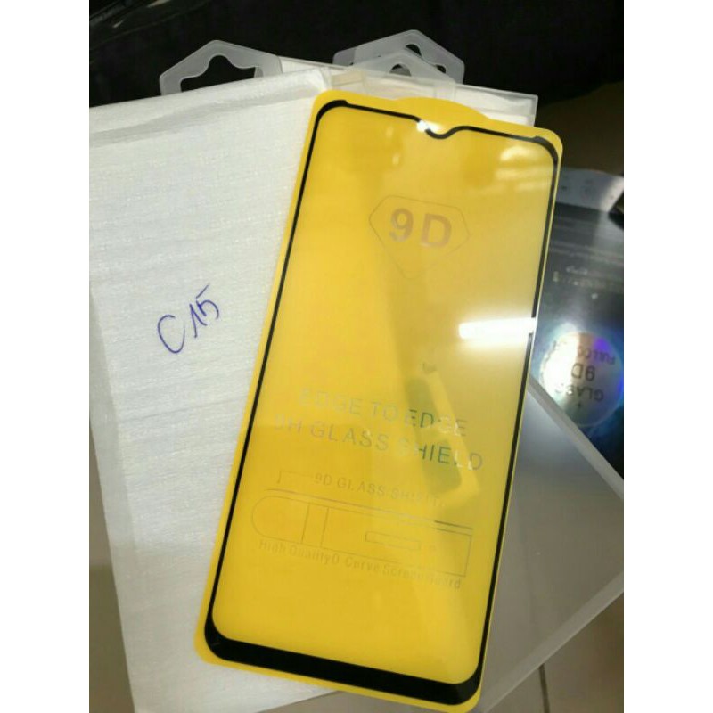 Oppo Realme C11/ Realme C12/ Realme C15- Kính cường lực full màn 9D loại tốt