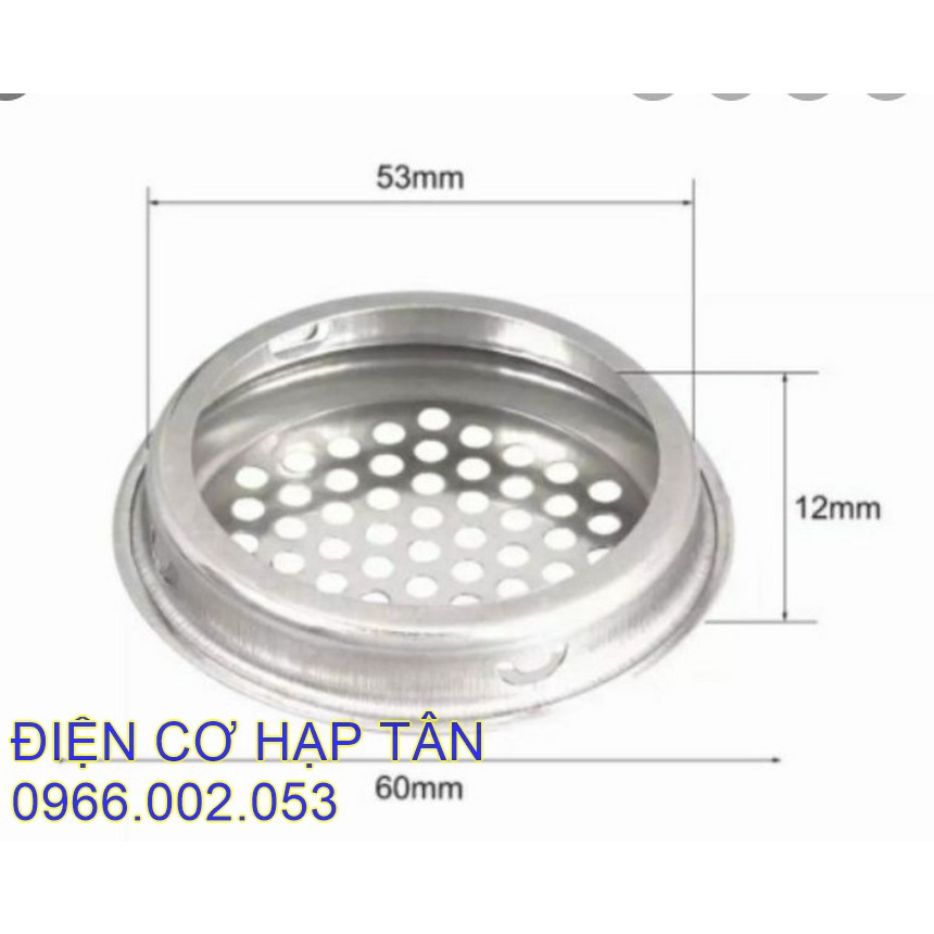 LỖ THÔNG HƠI TỦ NHÔM KÍNH- nhựa - inox