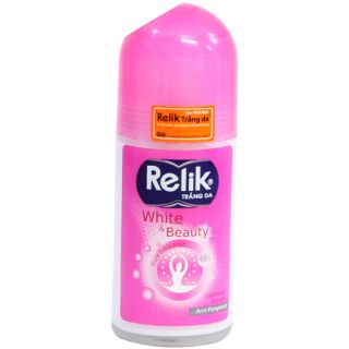 Lăn khử mùi relik trắng da 25ml