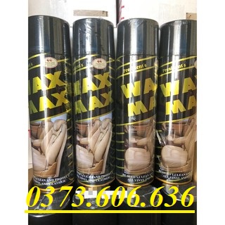 Chai Xịt Đánh Bóng Nội Thất Ghế Da Túi Sách - Đánh Bóng Ô Tô Xe Máy - Bình Xịt Đánh Bóng Và Làm Sạch Wax Max