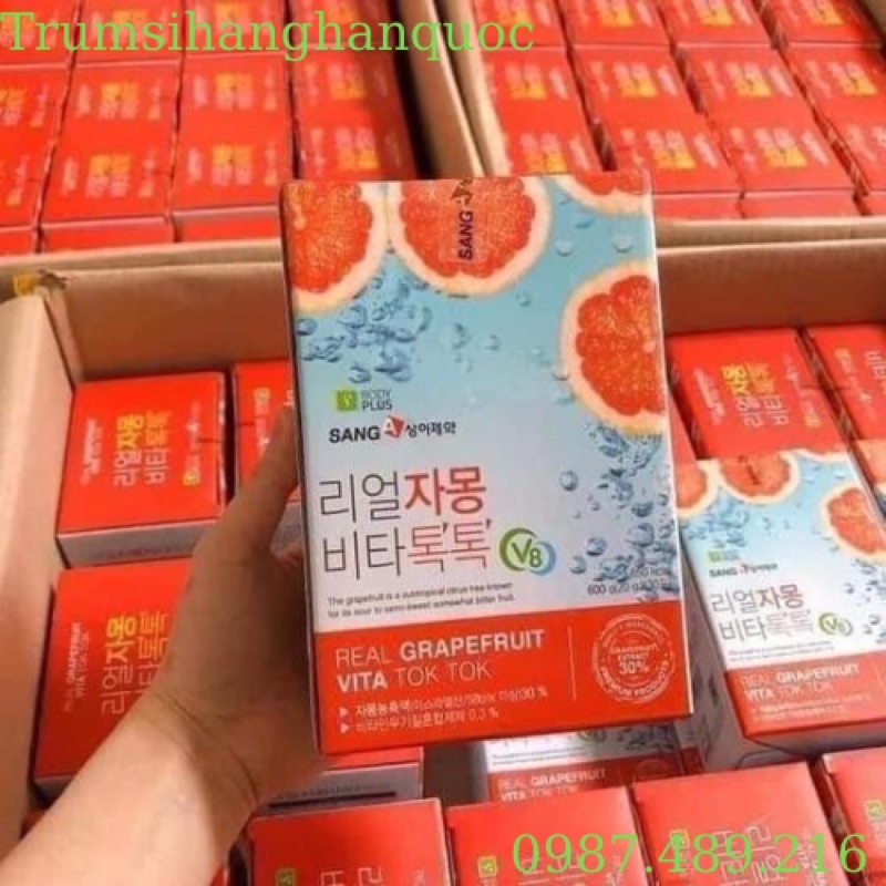 Giá sốc: Trà Bưởi Hàn Quốc 30 gói