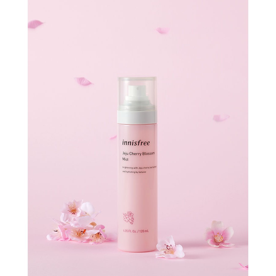 [Mã COSIF04 giảm 10% đơn 400K] Xịt khoáng dưỡng sáng innisfree Jeju Cherry Blossom Mist 120 ml | BigBuy360 - bigbuy360.vn