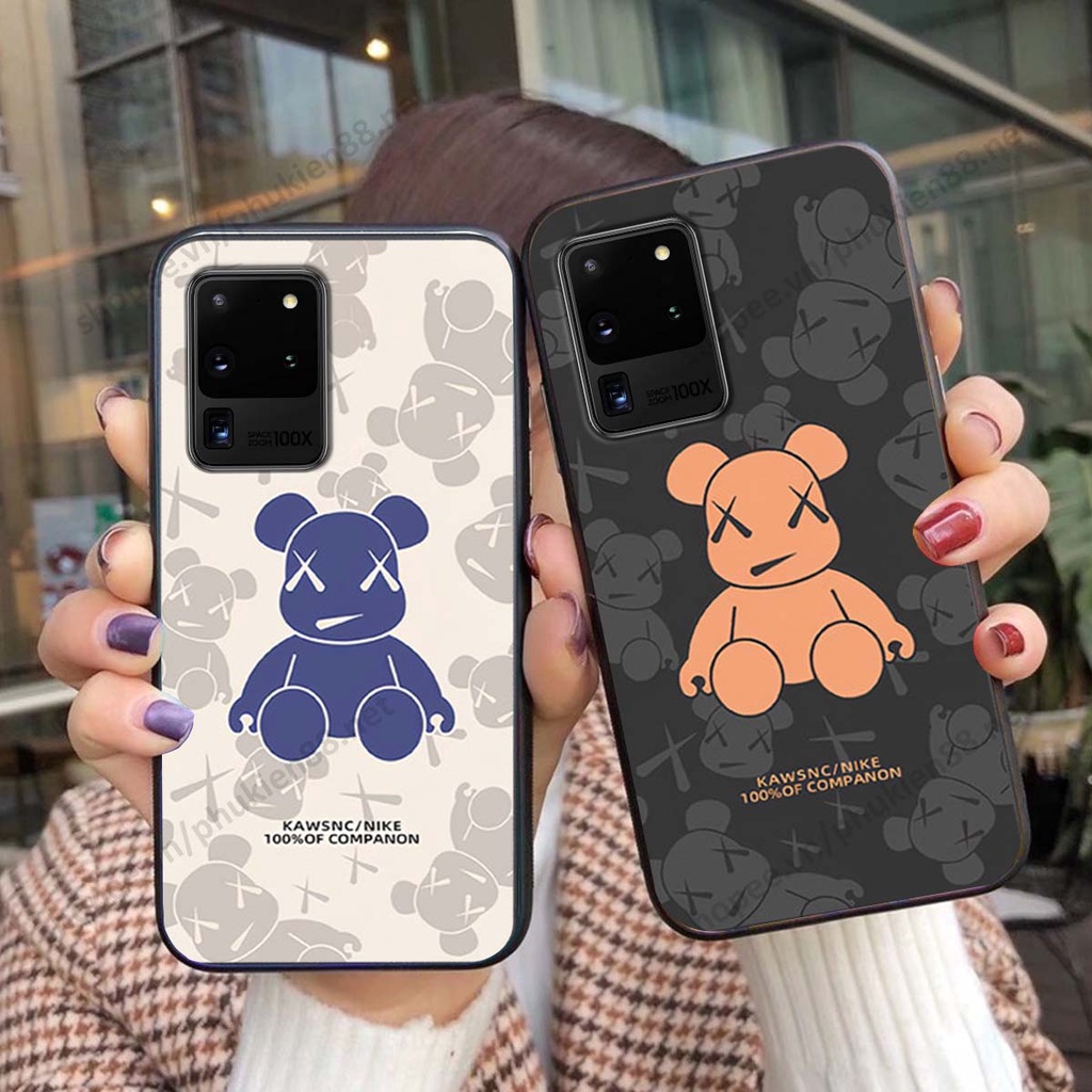 Ốp lưng Samsung S20 Ultra hình Robot Bear, Kawsnc bảo vệ điện thoại