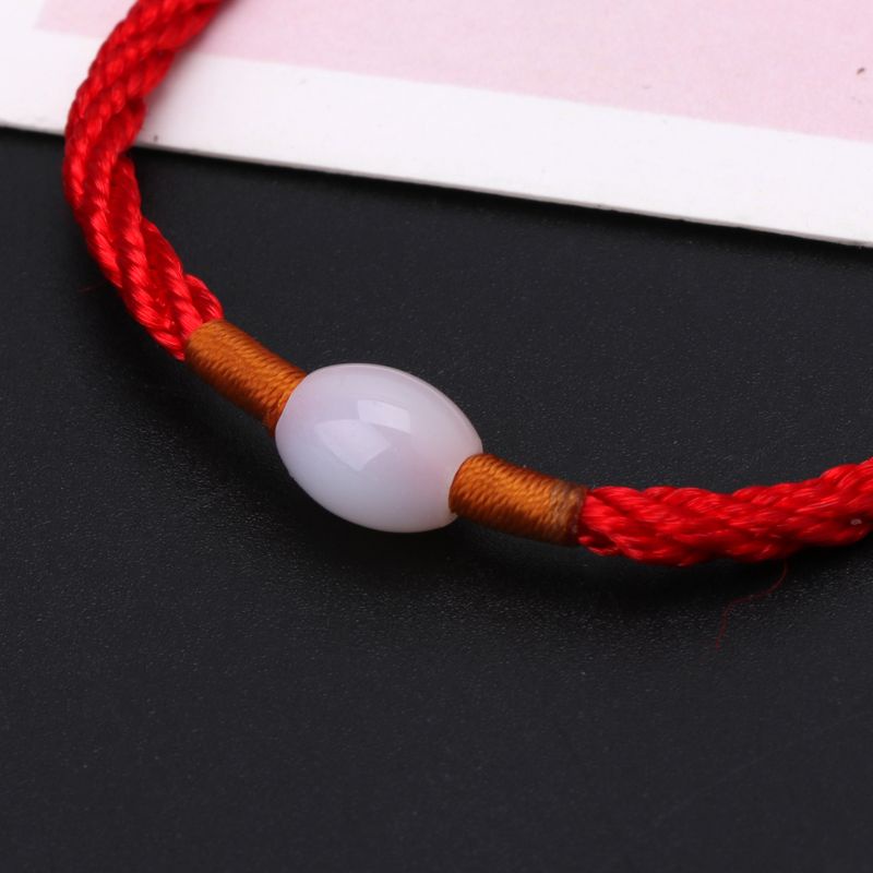 Vòng Tay Bùa May Mắn Bện Dây Đỏ May Mắn Phong Cách Trung Hoa