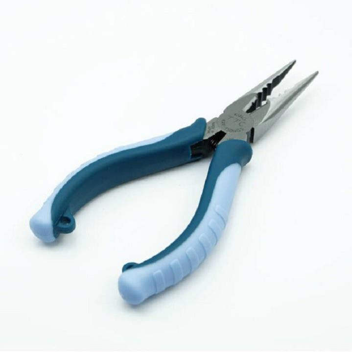 Kìm mũi nhọn có lỗ tuốt dây và lò xo 150mm PRP-150HGS Tsunoda Sản Phẩm Chính Hãng