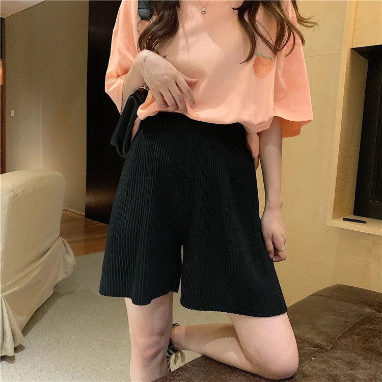 [SỈ SLL] Quần Lửng Nữ, Quần Đùi Ngố Nữ Xếp Ly Màu Trơn Nhiều Màu Phối Áo Phông Siêu Xinh Siêu Hot Trendy | BigBuy360 - bigbuy360.vn