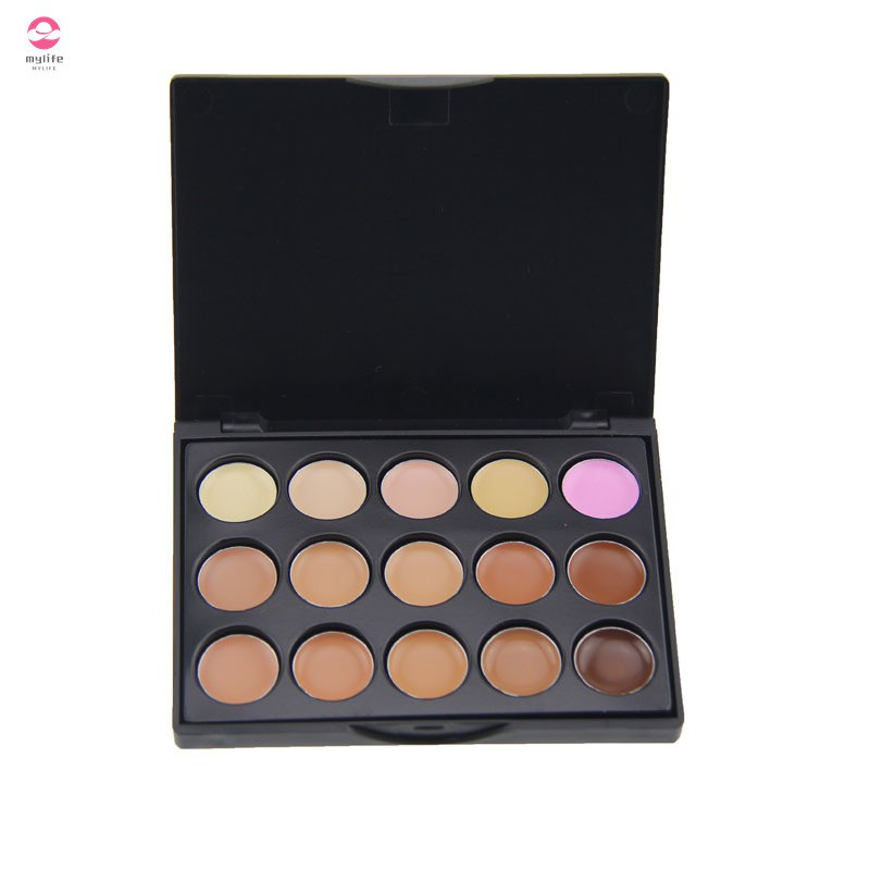 (Hàng Mới Về) Bảng Kem Che Khuyết Điểm 15 Màu Chuyên Nghiệp | BigBuy360 - bigbuy360.vn