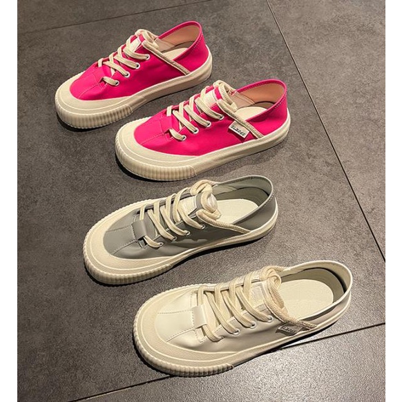 Giày Thể Thao Vải Canvas Mỏng Giản Dị Thời Trang Mùa Hè Mới Cho Nữ