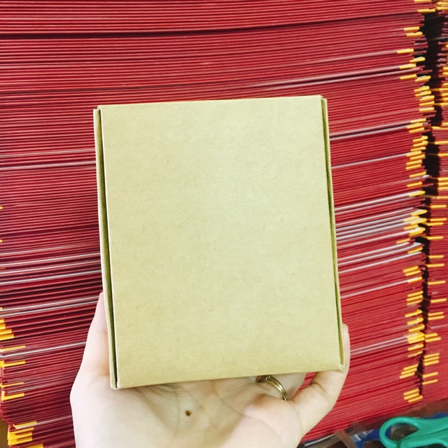 10 HỘP KRAFT-KT: 11x9x5 cm-  GÓI QUÀ DIY NOEL, SINH NHẬT...